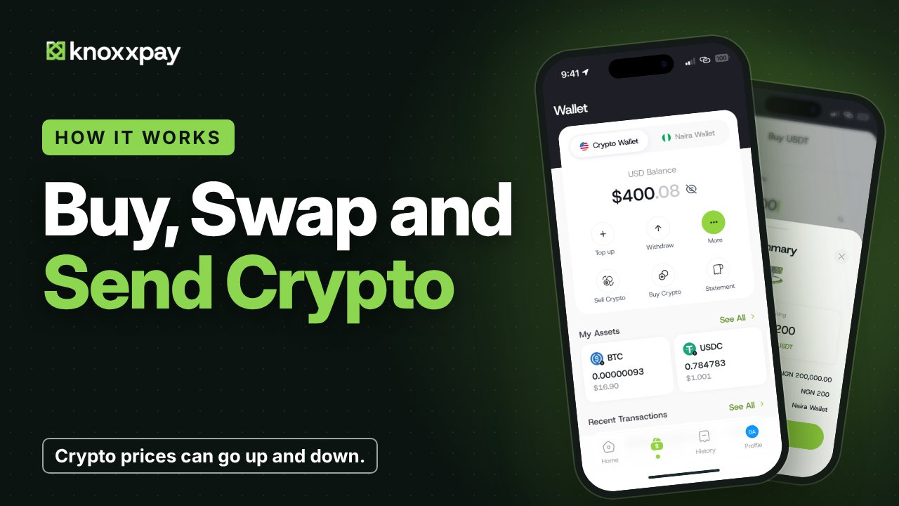 Guide: how to buy crypto on KnoxxPay